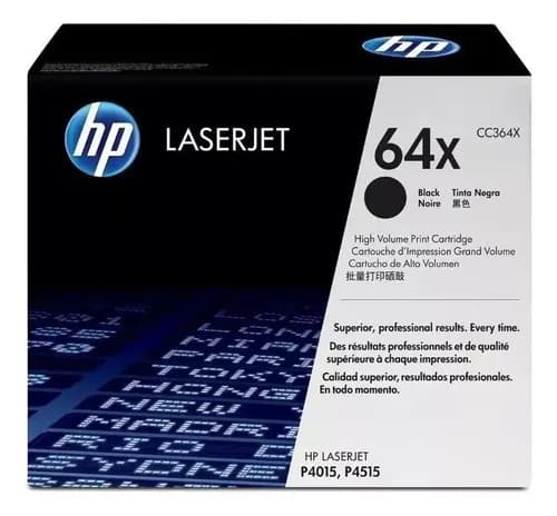 Toner Hp 64x 64 Cc364x 364x 364 P4015 P4515 4015 4515 Negro Hp