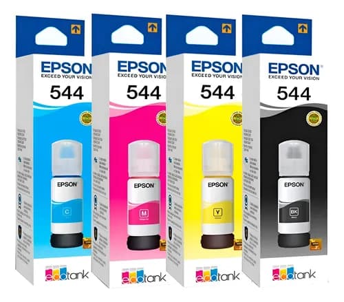 Epson 544 544 Magenta/amarillo/negro/cian Pack 4 1 65 Ml Magenta/amarillo/negro/cian