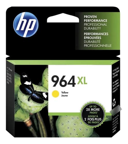 Cartucho De Tinta Hp Officejet 964xl Color Amarillo De 16 Ml