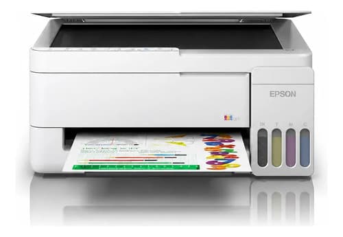 Impresora Multifuncional Epson Ecotank L3352 A Color Inalámb Blanco