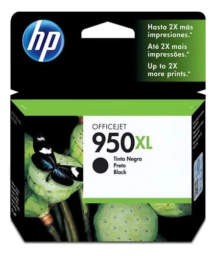 Cartucho De Tinta Hp 950xl Cn045al Negro Pro 8600
