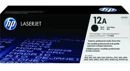 Tóner Hp 12a Negro , 2000 Páginas Q2612a