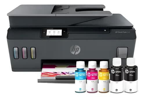 Impresora Hp 530 Smart Tank Color Wifi Fotocopia Scaner Adf Negro