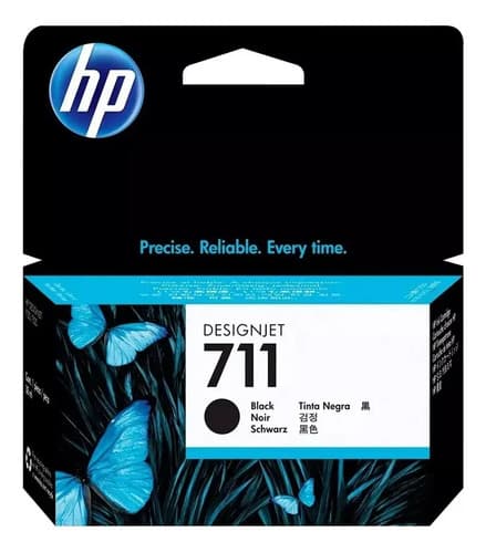 Cartucho T120 T520 Cz129 Cz 129a Negro Hp 711