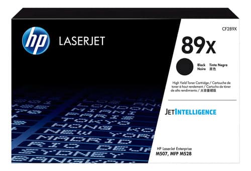 Toner Hp Cf289x Color Negro