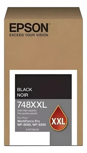 Cartucho Epson Work Force Pro Wf6090 Wf6590 748xxl Negro