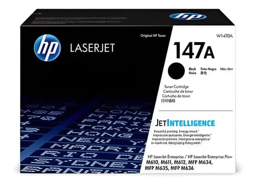 Toner Hp 147a W1470a Negro M610 M612 M634