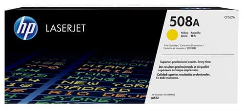 Toner Hp 508a 508 Amarillo Cf362a 362 M552 Original Amarillo Hp