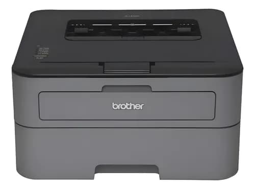 Impresora Brother L2320d Simple Función Doble Faz Automatica Gris/negro