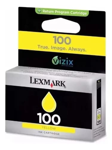 Cartucho Lexmark 100xl Amarillo 4000 5500 Original