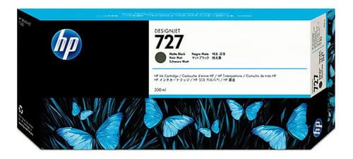Cartucho Hp 727 Negro Mate 300ml T920 T1500 T2500