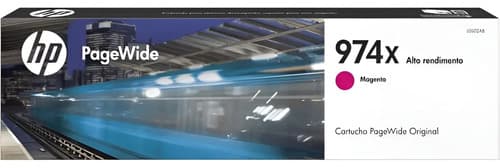 Cartucho Hp 974x 974 Xl Magenta Pagewide Pro 300 400 500