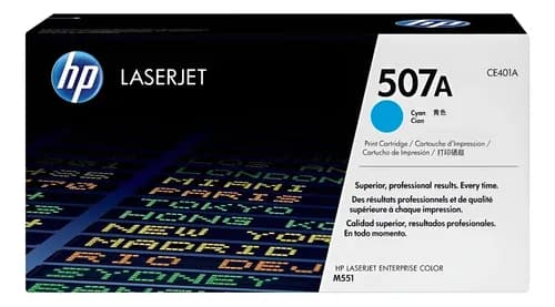 Toner Hp 507a 507 Cian Ce401a Original Negro Hp