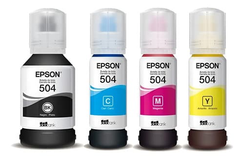 Tinta Epson 504 Amarillo Cian Magenta Negro 1 Pack Amarillo/cian/magenta/negro