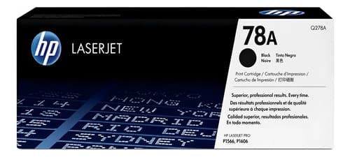 Toner Hp 78a Negro Ce278a P1566 P1606 1560 1606 M1622 M1536 Negro