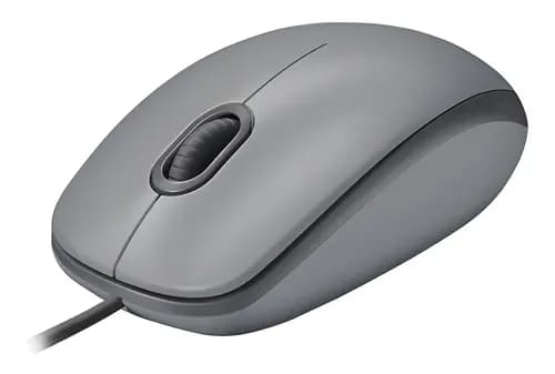 Mouse Logitech M110 Usb Silent Win Mac Pc Color Gris