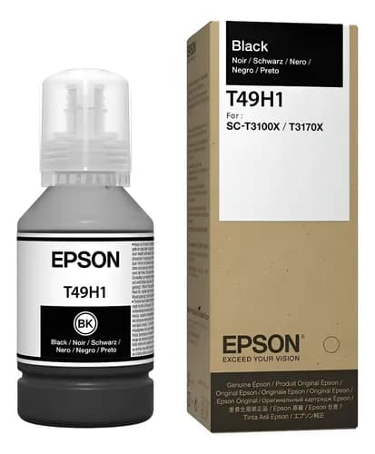 Tinta Epson T49h T49h1 Negro 140ml T3100x T3170x Negro