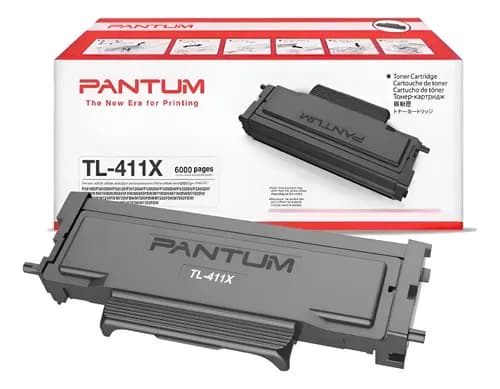 Toner Pantum Tl 411x 410x P/ P3010dw P330dw P3710dn 6000pag Negro