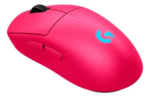 Ratón Inalámbrico Magenta Logitech G Pro 2 Para Videojuegos Magenta