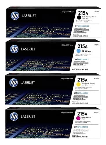 Combo Toner Hp 215a Negro Cian Magenta Amarillo M182 183 155 Cmyk