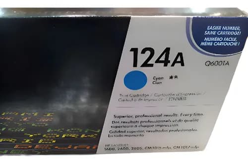Toner Hp 124a 124 Q6001a Q6001 6001 1600 2600 2602 2604 2605 Cian Hp