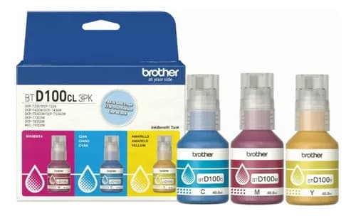 Tintas Brother Btd100 3 Pack  T230 T430w T530dw T730 T830dw