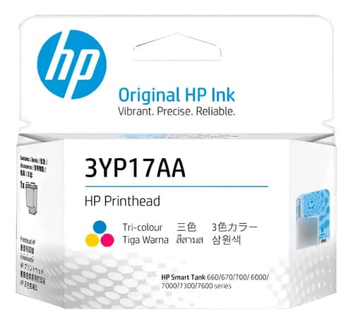 Cabezal Hp Tricolor 3yp17a Smarttank 660, 670, 700, 720, 750