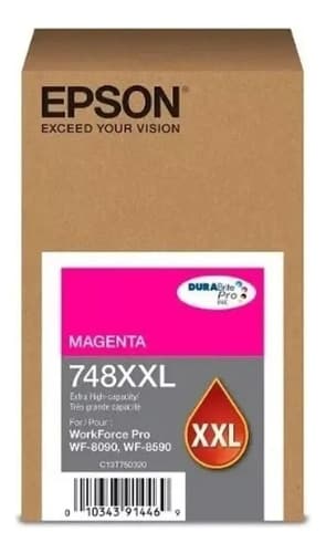 Cartucho Epson T748 748 T748xxl Magenta Original 6090 6590