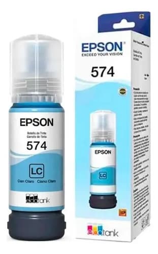 Tinta Epson T574 Light Cyan 70 Ml Original