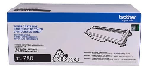 Toner Brother Tn780 Tn-780 Hl6180dw 6180 Dwt Mfc 8950dw 8950 Brother 6180dw 6180dwt Mfc8950dw 8950dwt