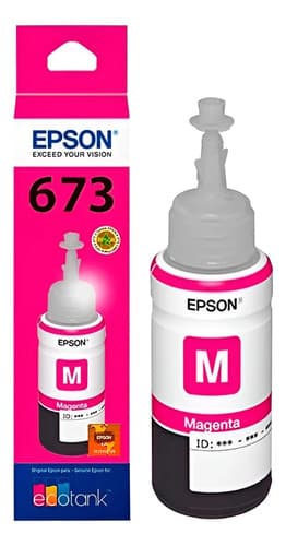 Tinta Epson T673320 Magenta 70ml 1 Pack Original Magenta