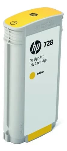 Cartucho De Tinta Hp 728 Color Amarillo De 130 Ml