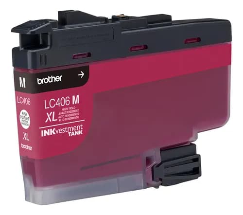 Cartucho Brother Lc406xlm High Yield Magenta