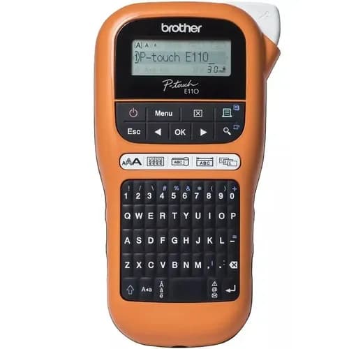 Rotuladora Portátil Brother Pt-e110vp Naranja Naranja