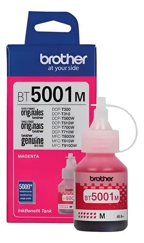 Tinta Original Brother Bt5001 Magenta Para T220 T420 510 820 Magenta